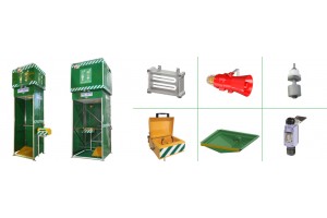 Bumax tankdouches met opties