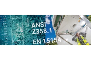 Veiligheidsdouches: Waarom lauwwarm spoelwater van groot belang is