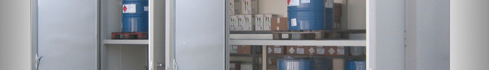 Brandwerende palletcontainers met dubbele deuren