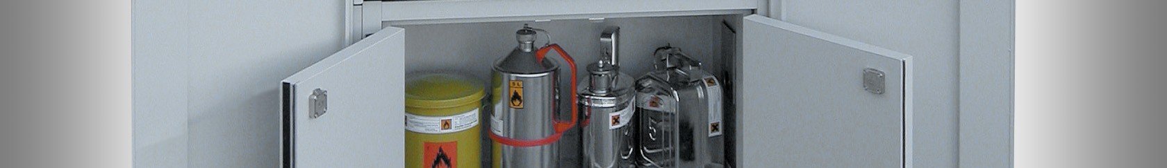Milieukasten met brandwerende box