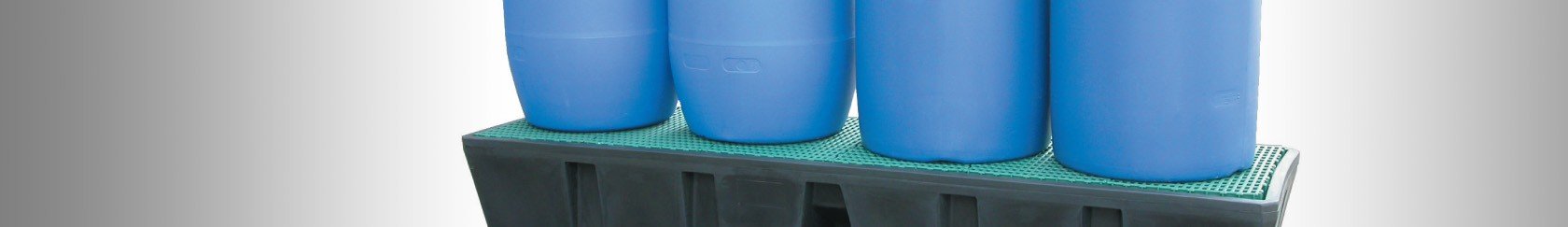 Lekbakken tot 200 liter verpakkingen