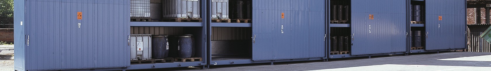 Stalen palletcontainers