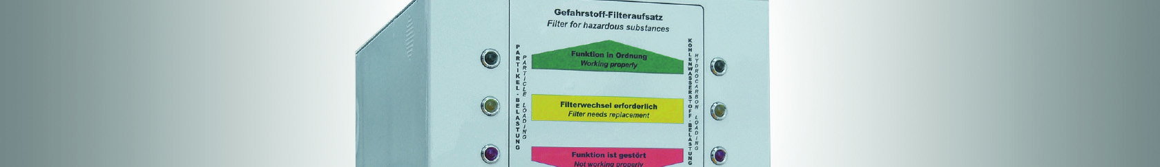 Recirculatie filter unit Recirculatie filter unit