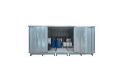 Geïsoleerde milieucontainer SLT 4 x 3 - extra breed