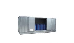 Geïsoleerde milieucontainer SLT 6 x 3 - extra breed