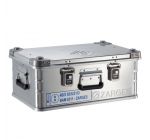 Accu Safe universele transportbox K 470 met terugverende hoekgrepen, comfortsluitingen en voorzien van stapelhoeken