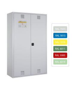Stalen veiligheidskast CHS 1200 leverbaar in 6 kleuren, RAL 7035