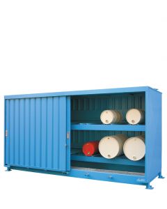 Stalen palletcontainer WSC-F-E.2-60 - 16 liggende vaten