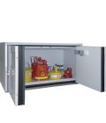 Bumax brandwerende onderbouwkast met een dubbele vleugeldeur, type AUS 90/880 FT