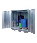 Stalen milieucontainer type SLH 2x2