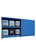 Stalen systeemcontainer WSC-F-E.2-70 - 12 x IBC