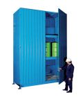 Stalen systeemcontainer WSC-F-E.3-30 - 12 vaten liggend