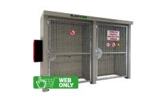 Brandwerende gasflessenberging BM24-2 | 24 gasflessen