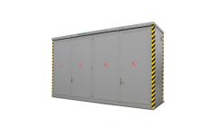 X90 Brandwerende lithiumcontainer, BLC-PL 60.17 XL