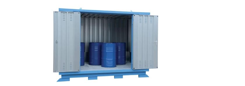Bumax stalen container