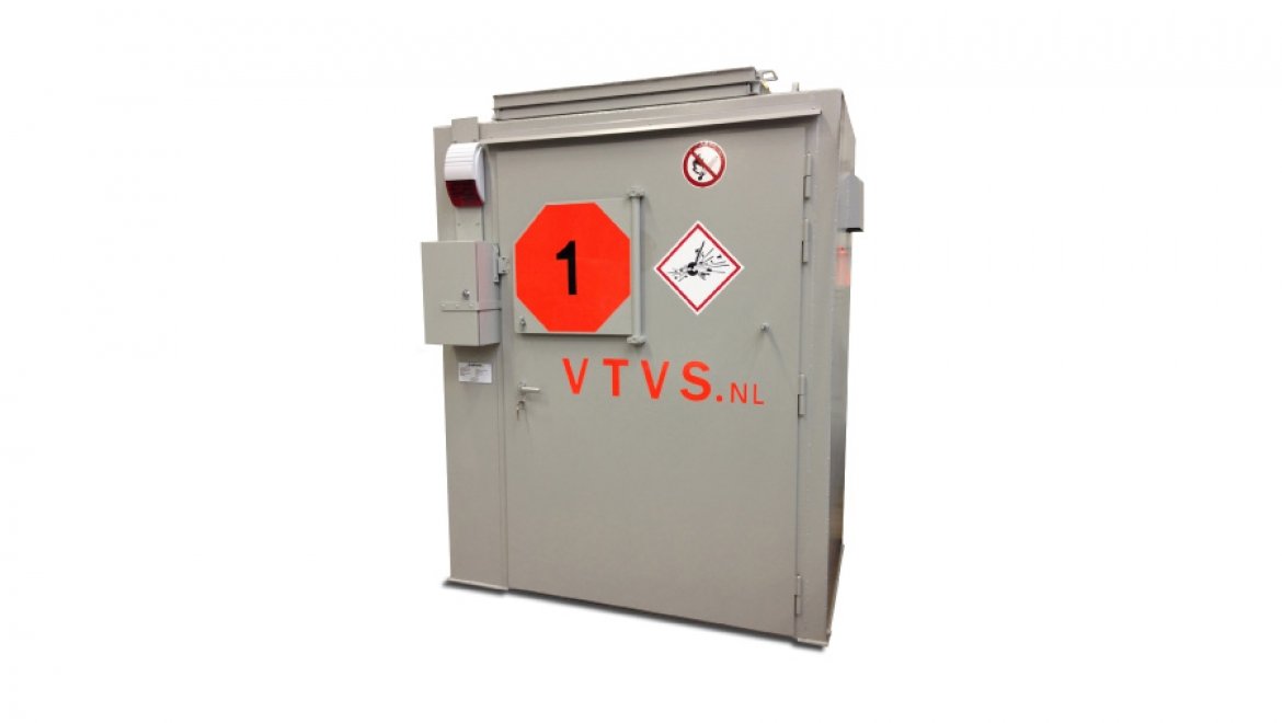 Ontwikkeling opslagsysteem VTVS Conventionele explosieven