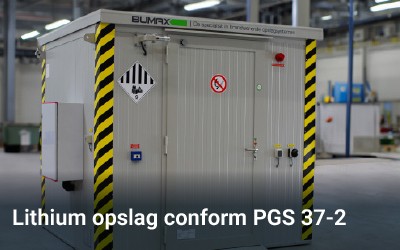 Lithium opslag conform PGS 37-2